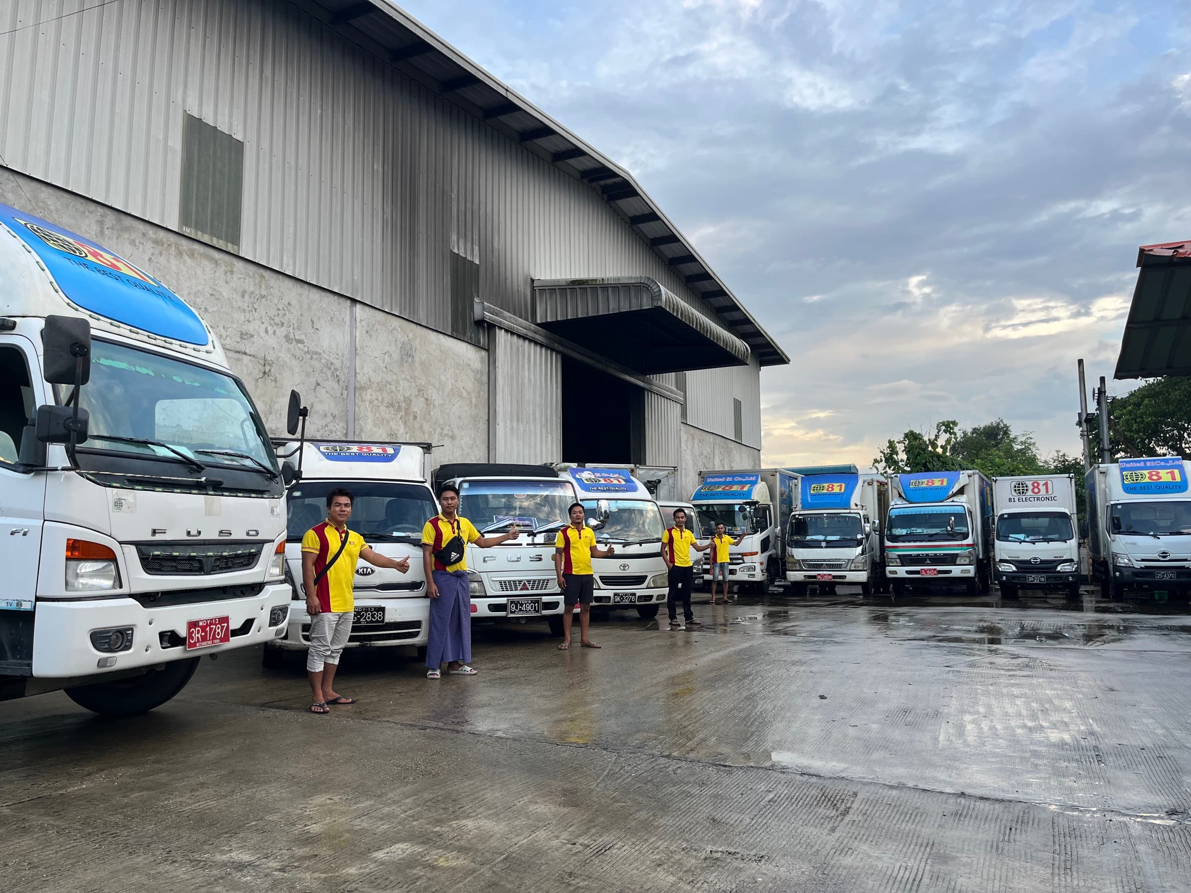 FORTY TRUCKS · ALL MYANMAR